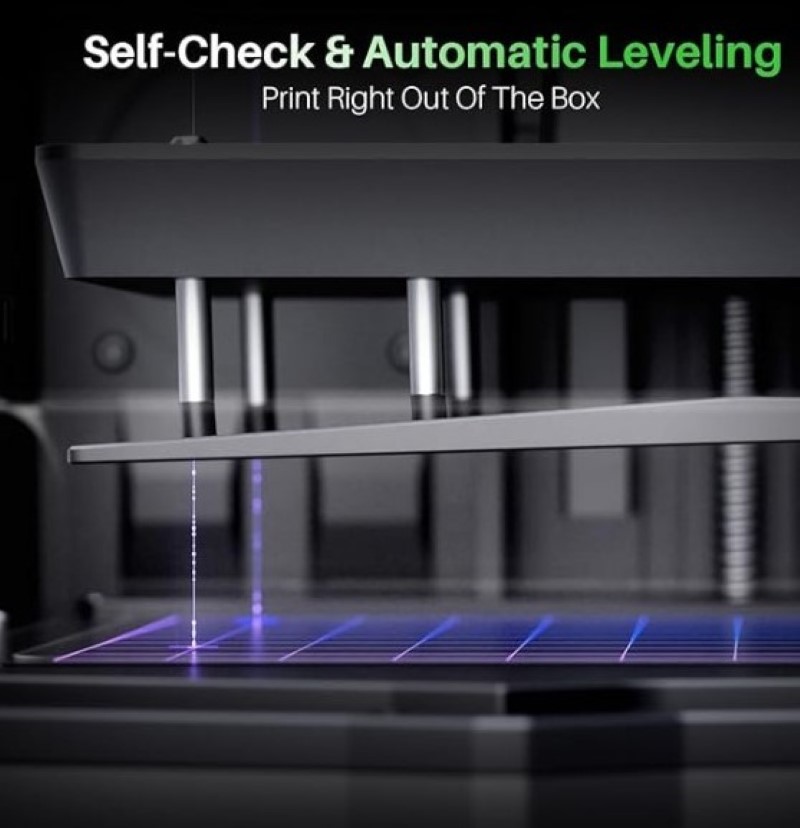 ELEGOO Saturn 4 12K Self check and automatic leveling